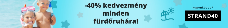 40% kedvezmény minden fürdőruhára