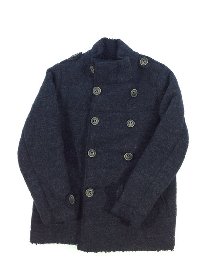 Zara sötétkék kislány télikabát