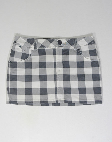 Y.d kockás miniszoknya