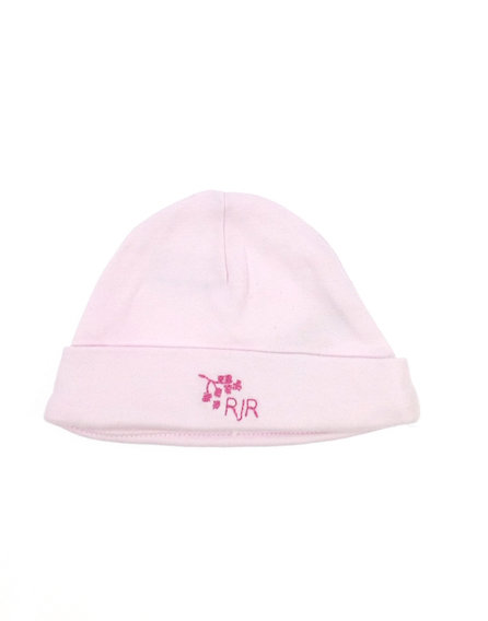 Debenhams halványrózsaszín baba sapka