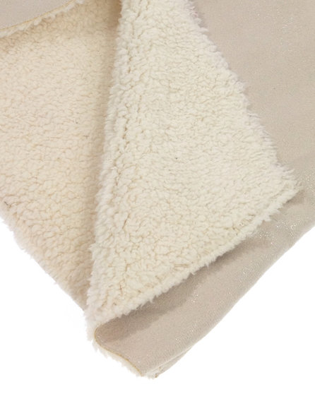 Vertbaudet krémszínű kislány mellény