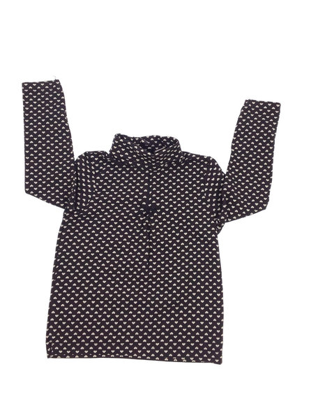 Tu szivecske mintás kislány felső