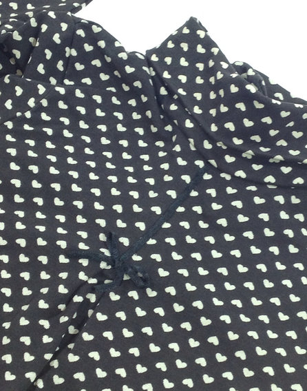 Tu szivecske mintás kislány felső