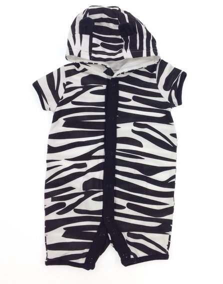 Zebra mintás kislány napzó