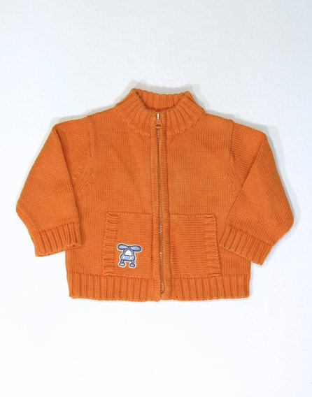 St Bernard helikopteres kötött pulóver