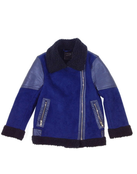 Next királykék lányka kabát