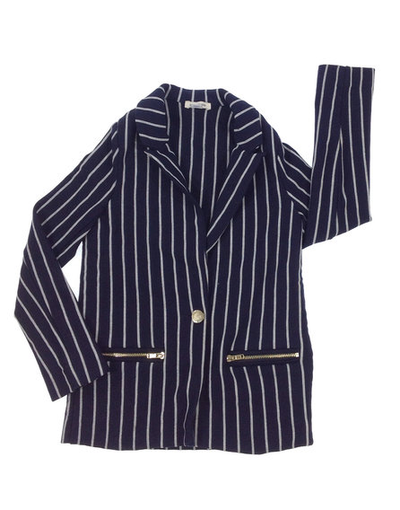 River Island csíkos kislány zakó