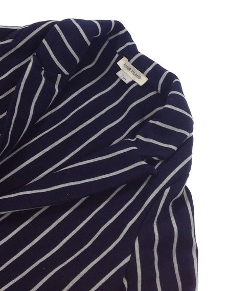 River Island csíkos kislány zakó