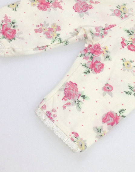 George virág mintás baba leggings