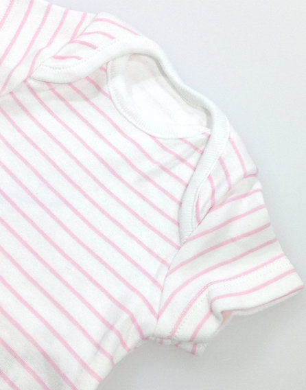 F&F csíkos kislány body