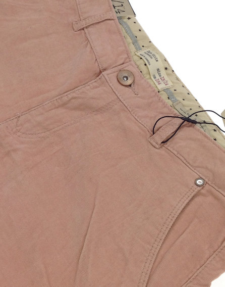 Zara rózsaszín bársony lányka rövidnadrág