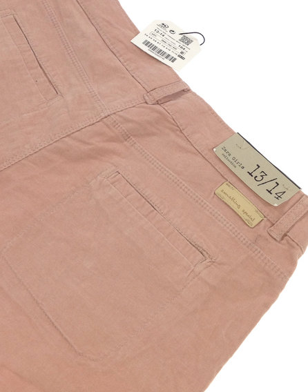 Zara rózsaszín bársony lányka rövidnadrág