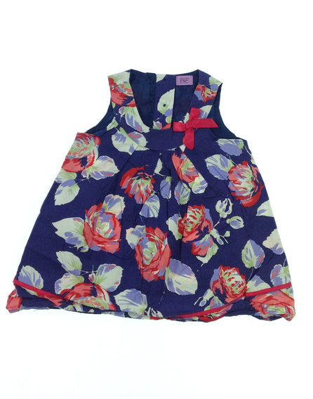 F&F rózsa mintás baba ruha