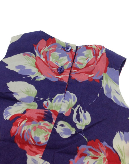 F&F rózsa mintás baba ruha