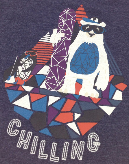 Mothercare jegesmedve mintás baba felső