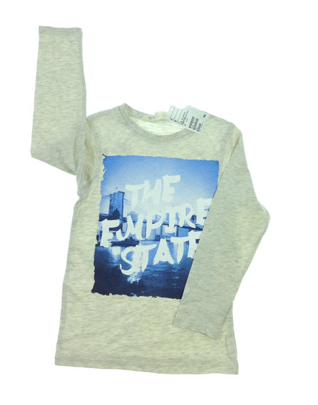 H&M nyomott feliratos fiú felső