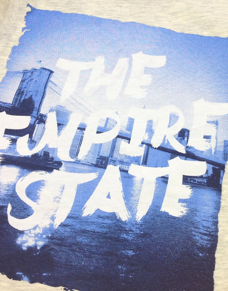 H&M nyomott feliratos fiú felső