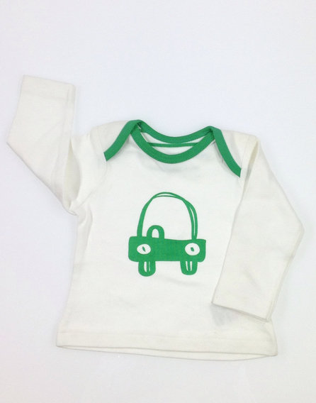 Mothercare autó mintás baba felső