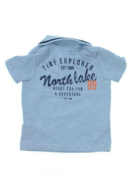 George majom mintás baba póló