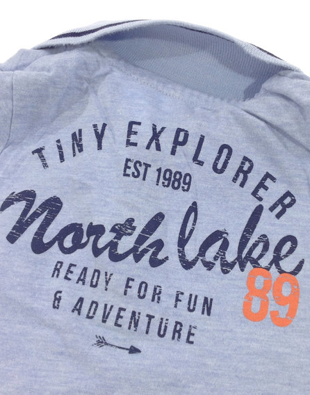 George majom mintás baba póló