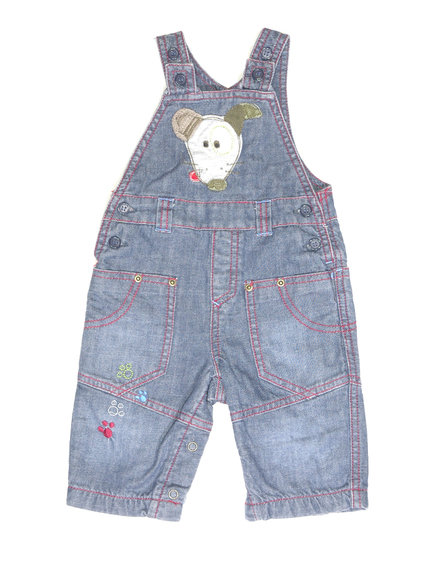 Next kutya mintás bélelt kantáros fiú nadrág