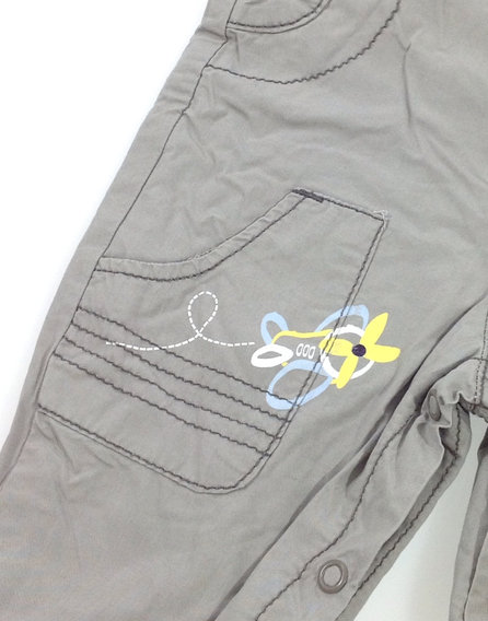 Marks & Spencer vékony vászon baba kantárosnadrág