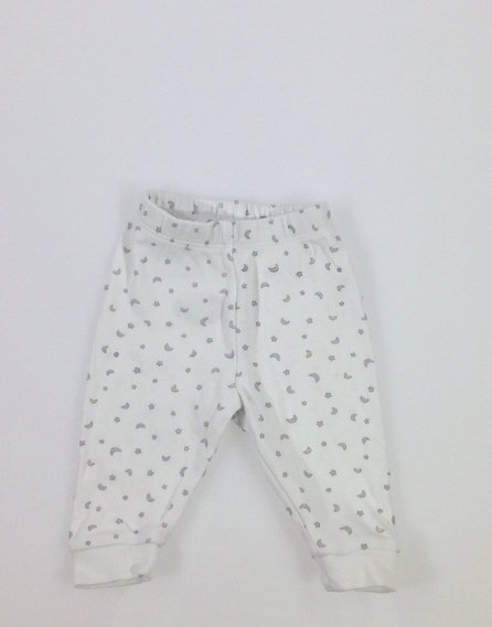 Hold és csillag mintás baba hosszúnadrág/ pizsama alsó