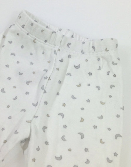 Hold és csillag mintás baba hosszúnadrág/ pizsama alsó