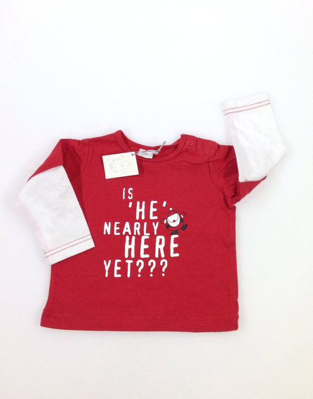 New Look Mikulás mintás baba felső