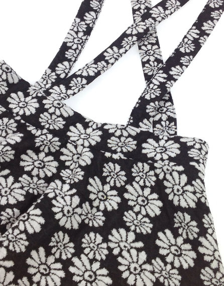 George virág mintás kantáros kislány szoknya