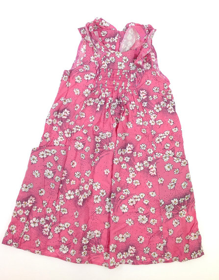F&F rózsaszín virág mintás lányka ruha