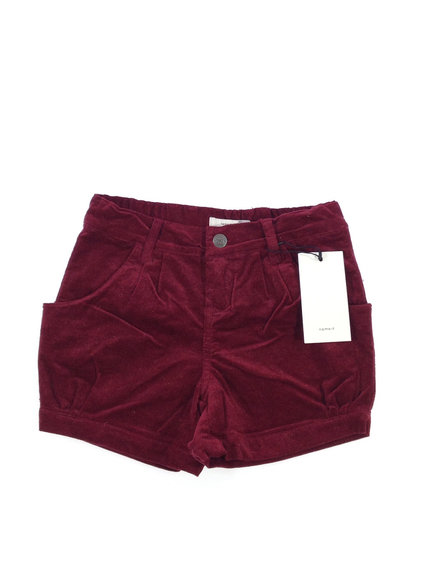 Name it bordó kislány bársony rövidnadrág