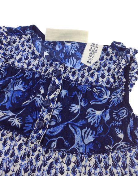 H&M mintás kislány blúz