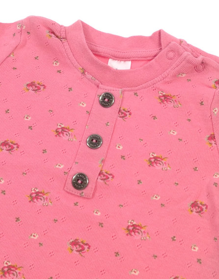 Next rózsa mintás baba felső