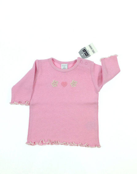 Next varrott mintás baba felső