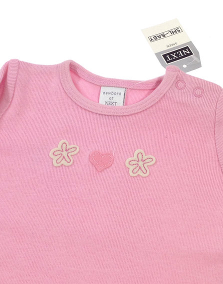 Next varrott mintás baba felső