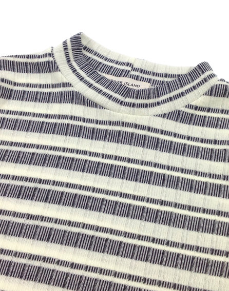 River Island bordázott csíkos kislány felső