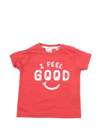 Zara nyomott feliratos baba póló