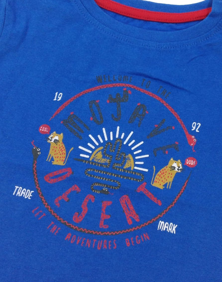 Rebel kék kisfiú póló