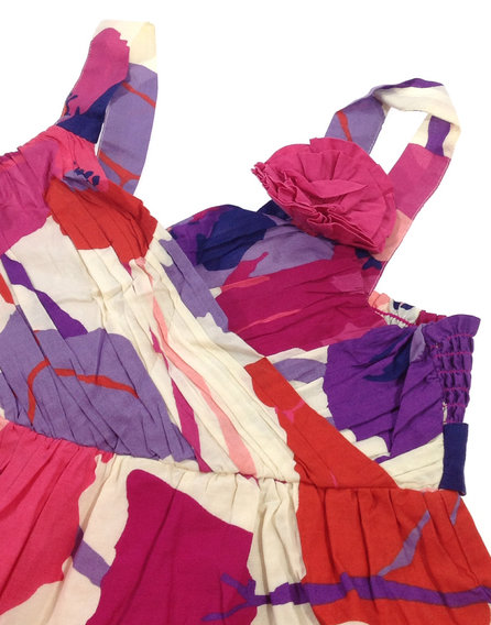 Bluezoo színes mintás lányka ruha