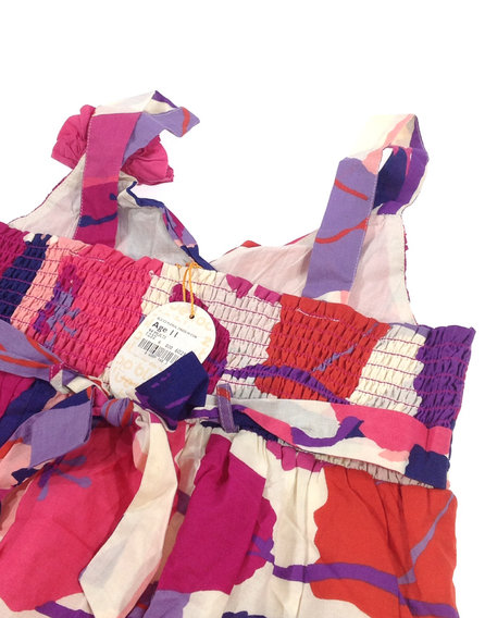 Bluezoo színes mintás lányka ruha