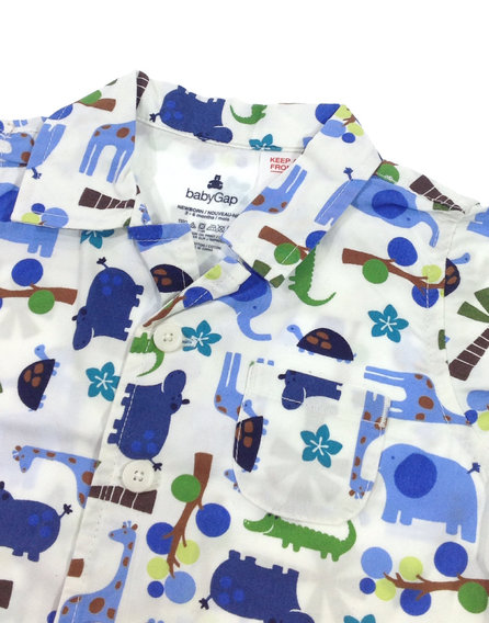 Gap állatkás baba ing