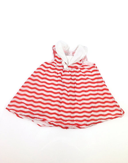 Debenhams narancssárga csíkos baba ruha