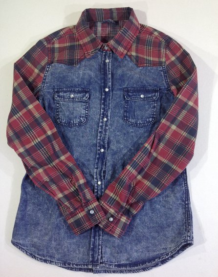 Denim Co farmer és vászon ing