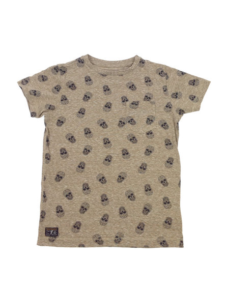 Next koponya mintás kisfiú póló