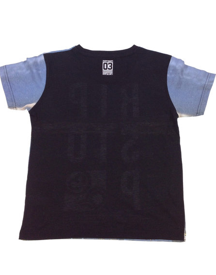 Város mintás kisfiú póló