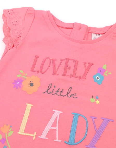 F&F feliratos baba póló