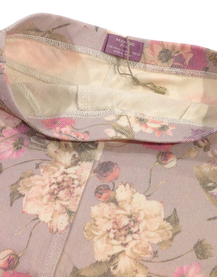 Mango Kids virág mintás lányka szoknya