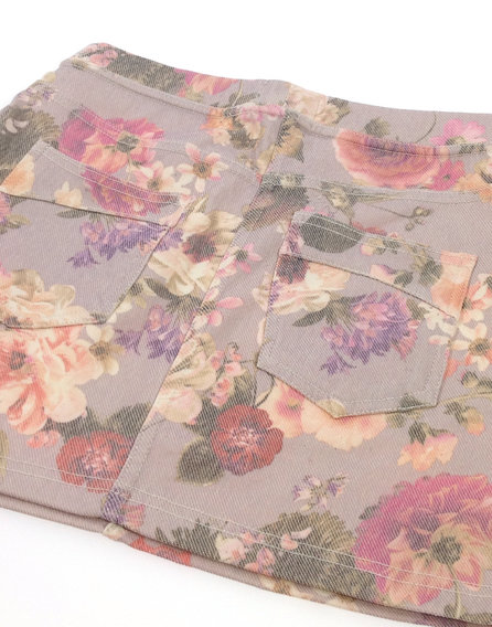 Mango Kids virág mintás lányka szoknya