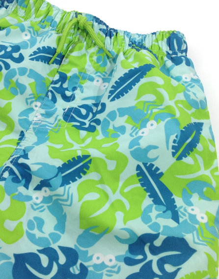 Rák mintás kisfiú fürdőnadrág